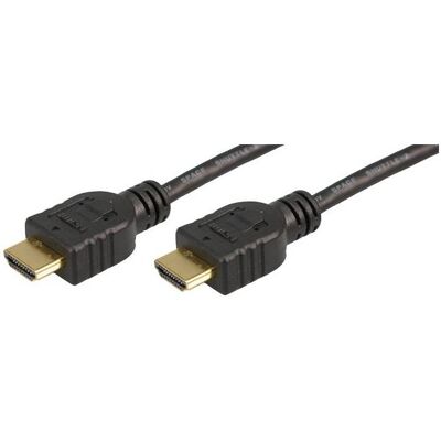 LogiLink HDMI (Typ A) — HDMI (Typ A) 19-Polig (5 m), Câble vidéo, Noir LogiLink HDMI (Typ A) — HDMI (Typ A) 19-Polig (5 m), Câble vidéo, Noir