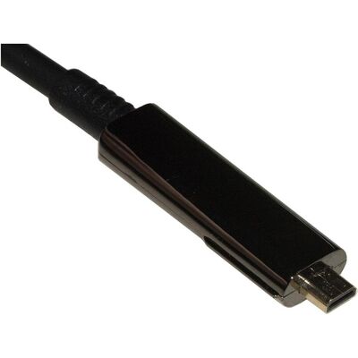 Link Câble à fibre optique Hdmi 2.0 Aoc (20 m), Câble vidéo, Noir Link Câble à fibre optique Hdmi 2.0 Aoc (20 m), Câble vidéo, Noir