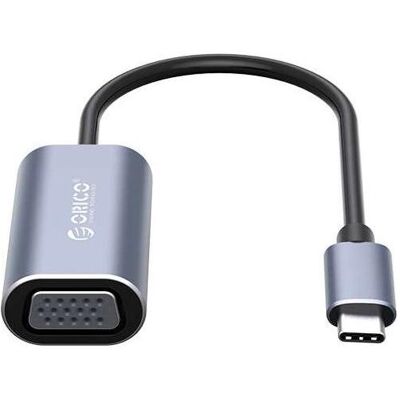 Orico CTV USB Type-C Cable VGA Grey (0.15 m), Câble vidéo, Gris Orico CTV USB Type-C Cable VGA Grey (0.15 m), Câble vidéo, Gris