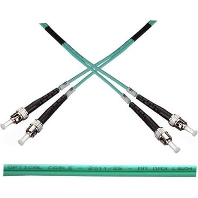 OEM Optický patch kabel duplex ST-ST 50/125 MM 5m OM3 (5 m), Câble réseau OEM Optický patch kabel duplex ST-ST 50/125 MM 5m OM3 (5 m), Câble réseau