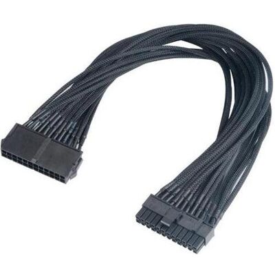 Akasa FLEXA P24 - 0,4 m - ATX (24 broches) - ATX (20+4 broches) - Mâle/Femelle - Noir (40 cm, 20+4 broches ATX, 24 broches ATX), Câble interne (PC) Akasa FLEXA P24 - 0,4 m - ATX (24 broches) - ATX (20+4 broches) - Mâle/Femelle - Noir (40 cm, 20+4 broches ATX, 24 broches ATX), Câble interne (PC)