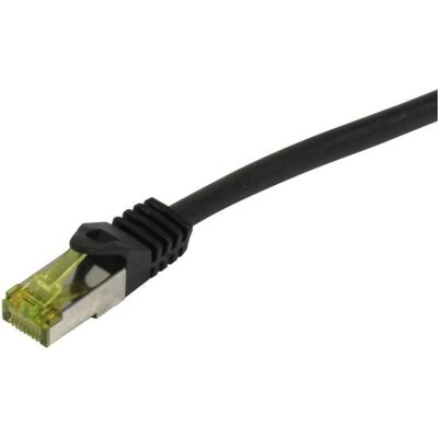 Synergy 21 Synergy Câble patch RJ45, CAT6A 500Mhz,10m, noir, S-STP(S/FTP), PUR Indoor/Outdoor/Indu (UV/eau/) (S/FTP, CAT6a, 10 m), Câble réseau Synergy 21 Synergy Câble patch RJ45, CAT6A 500Mhz,10m, noir, S-STP(S/FTP), PUR Indoor/Outdoor/Indu (UV/eau/) (S/FTP, CAT6a, 10 m), Câble réseau