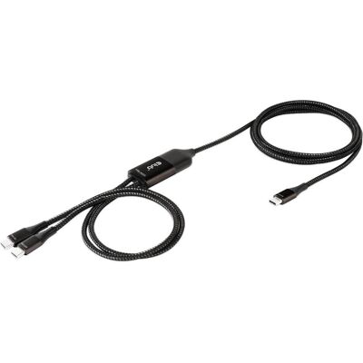 Club 3D 2in1 (1.83 m, 100 W), Câble USB Club 3D 2in1 (1.83 m, 100 W), Câble USB