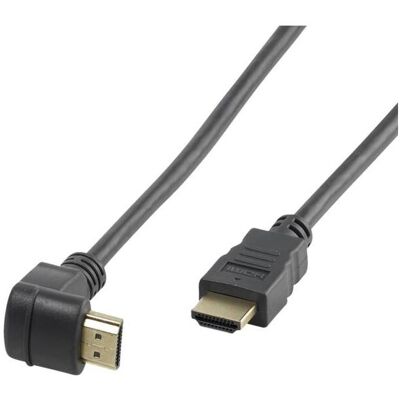 Vivanco 1,5 m langes HDMI-Kabel mit Ethernet- Schwarz (1.50 m), Câble vidéo, Noir Vivanco 1,5 m langes HDMI-Kabel mit Ethernet- Schwarz (1.50 m), Câble vidéo, Noir