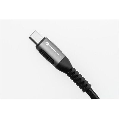 Forcell Cable F-ENERGY C263 cable Type C to Type C QC4.0 PD 5A 240W Cafule 0,5 m black (0.50 m, 240 W), Câble USB Forcell Cable F-ENERGY C263 cable Type C to Type C QC4.0 PD 5A 240W Cafule 0,5 m black (0.50 m, 240 W), Câble USB
