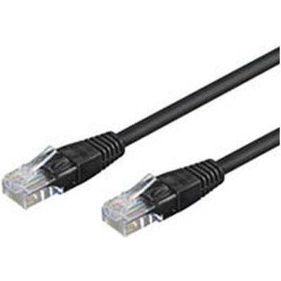 Goobay CAT 6 câble patch, U/UTP, noir, 15 m (U/UTP, CAT6, 15 m), Câble réseau Goobay CAT 6 câble patch, U/UTP, noir, 15 m (U/UTP, CAT6, 15 m), Câble réseau