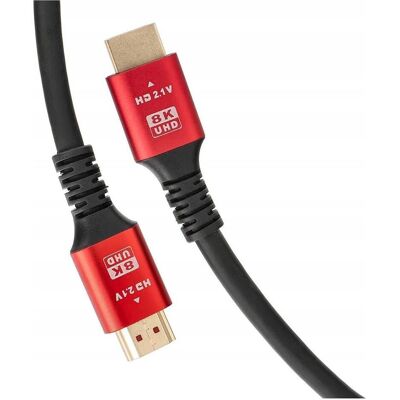Baseus HDMI — HDMI (1 m), Câble vidéo, Rouge, Noir Baseus HDMI — HDMI (1 m), Câble vidéo, Rouge, Noir