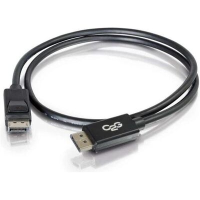 C2G Câble DisplayPort, 8K, mâle à mâle, noir, 1,82 m, 54401 (1.82 m), Câble vidéo, Noir C2G Câble DisplayPort, 8K, mâle à mâle, noir, 1,82 m, 54401 (1.82 m), Câble vidéo, Noir