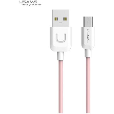 Usams US-SJ098 U-Turn Durable TPE Universal Micro USB to USB Data&Fast 2A Charger Cable 1m (1 m), Câble USB Usams US-SJ098 U-Turn Durable TPE Universal Micro USB to USB Data&Fast 2A Charger Cable 1m (1 m), Câble USB