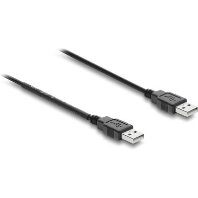Delock Câble d'alimentation USB, connecteur de type A à connecteur de type A, avec interrupteur, 1,5 m (1.50 m), Câble d'alimentation, Noir Delock Câble d'alimentation USB, connecteur de type A à connecteur de type A, avec interrupteur, 1,5 m (1.50 m), Câble d'alimentation, Noir