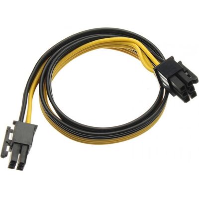 PowerGuard Câble d'alimentation GPU PCI-E 6 broches (mâle) vers 6 broches (mâle) 0.5m (50 cm), Câble interne (PC) PowerGuard Câble d'alimentation GPU PCI-E 6 broches (mâle) vers 6 broches (mâle) 0.5m (50 cm), Câble interne (PC)