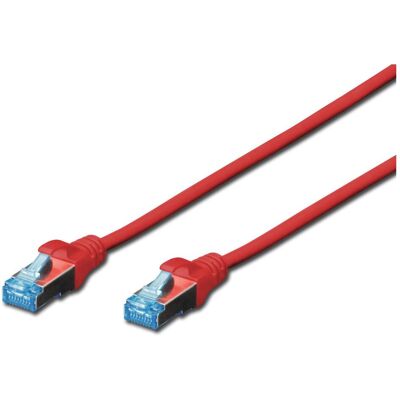 Digitus CAT5e SF-UTP Patchk.,1m, rouge (CAT5e, 1 m), Câble réseau Digitus CAT5e SF-UTP Patchk.,1m, rouge (CAT5e, 1 m), Câble réseau