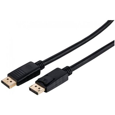 C-Tech Câble DisplayPort 1.2, 4K@, M/M (2 m), Câble vidéo, Noir C-Tech Câble DisplayPort 1.2, 4K@, M/M (2 m), Câble vidéo, Noir