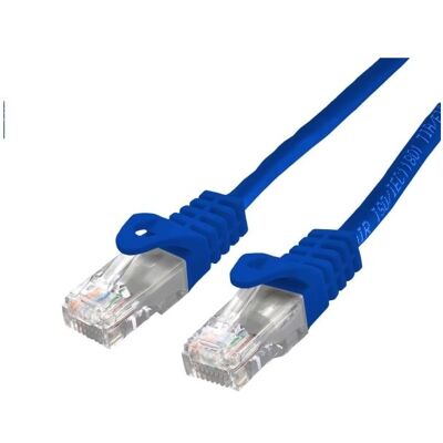 C-Tech Cable patchcord Cat6, UTP, blue, 3m (UTP, CAT6, 3 m), Câble réseau C-Tech Cable patchcord Cat6, UTP, blue, 3m (UTP, CAT6, 3 m), Câble réseau