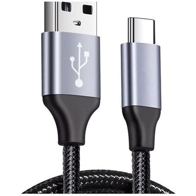 Montiss Kabel USB Montis USB-A - USB-C 2 m Czarny (MT048) (2 m), Câble USB Montiss Kabel USB Montis USB-A - USB-C 2 m Czarny (MT048) (2 m), Câble USB