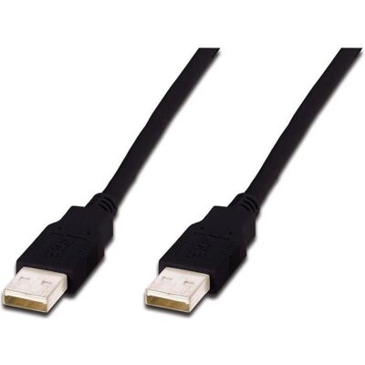 Digitus Câble de raccordement USB 2.0 (3 m, USB 2.0, 2.50 W), Câble USB Digitus Câble de raccordement USB 2.0 (3 m, USB 2.0, 2.50 W), Câble USB