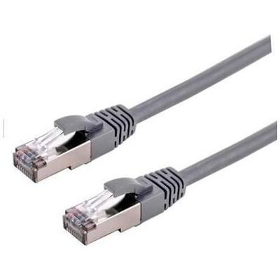 C-Tech Câble patch Cat6a S/FTP 2 m gris (S/FTP, CAT6a, 2 m), Câble réseau C-Tech Câble patch Cat6a S/FTP 2 m gris (S/FTP, CAT6a, 2 m), Câble réseau