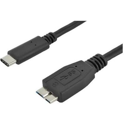Câble USB C Micro-USB B PremiumCord - 1m - Noir - Câble USB Câble USB C Micro-USB B PremiumCord - 1m - Noir - Câble USB