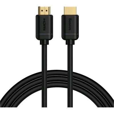 Câble HDMI 4K Baseus - 1,5m, Noir, HDR, 60Hz - HDMI Câble HDMI 4K Baseus - 1,5m, Noir, HDR, 60Hz - HDMI