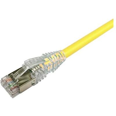 Câble de raccordement Netconnect Cat 6A S/FTP 2m Jaune Câble de raccordement Netconnect Cat 6A S/FTP 2m Jaune