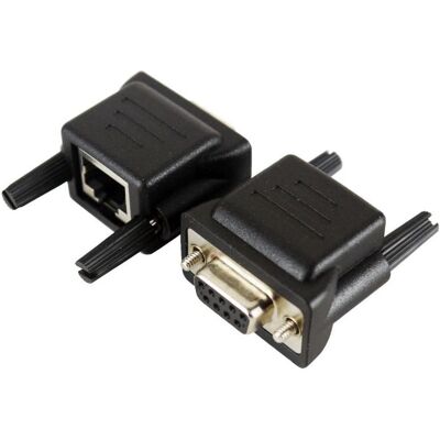EXSYS EX-47960 Adaptateur de câble RS-232 RJ-45 Noir (50 m), Câble d'interface EXSYS EX-47960 Adaptateur de câble RS-232 RJ-45 Noir (50 m), Câble d'interface