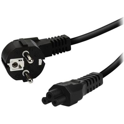 Vivanco Kaltgerätekabel 3pol. IEC 320 5c Stecker, 1,8m (1.80 m), Câble d'alimentation, Noir Vivanco Kaltgerätekabel 3pol. IEC 320 5c Stecker, 1,8m (1.80 m), Câble d'alimentation, Noir