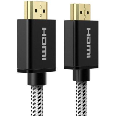 Orico CABLE HDMI 2.0 4K@60HZ TRESSÉ 3M (3 m), Câble vidéo, Noir Orico CABLE HDMI 2.0 4K@60HZ TRESSÉ 3M (3 m), Câble vidéo, Noir
