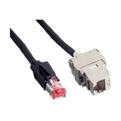 Bachmann Câble réseau (STP, CAT6a, 3 m), Câble réseau Bachmann Câble réseau (STP, CAT6a, 3 m), Câble réseau