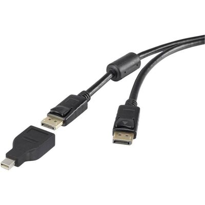 Renkforce Mini-DisplayPort / DisplayPort Câble 3.00 m - Câble vidéo Renkforce Mini-DisplayPort / DisplayPort Câble 3.00 m - Câble vidéo