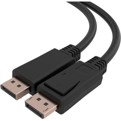 C2G 6ft/1.8M DisplayPort Cable TAA (1.83 m), Câble vidéo, Noir C2G 6ft/1.8M DisplayPort Cable TAA (1.83 m), Câble vidéo, Noir