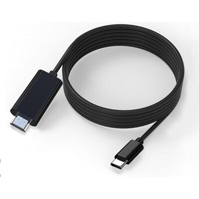 PowerGuard USB C — HDMI (type A) (2 m), Câble vidéo, Noir PowerGuard USB C — HDMI (type A) (2 m), Câble vidéo, Noir