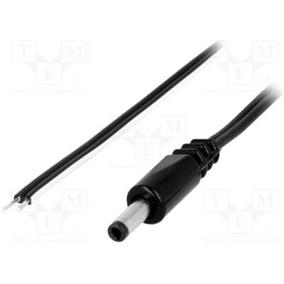 BQ Cable Câble 2 x 0,5 mm², connecteur DC 4,0/1,7 droit, Sony, noir (1.50 m), Câble d'alimentation, Noir BQ Cable Câble 2 x 0,5 mm², connecteur DC 4,0/1,7 droit, Sony, noir (1.50 m), Câble d'alimentation, Noir