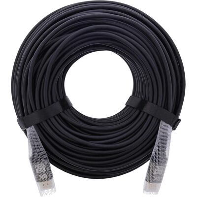 InLine HDMI AOC Kabel (30 m), Câble vidéo, Noir InLine HDMI AOC Kabel (30 m), Câble vidéo, Noir