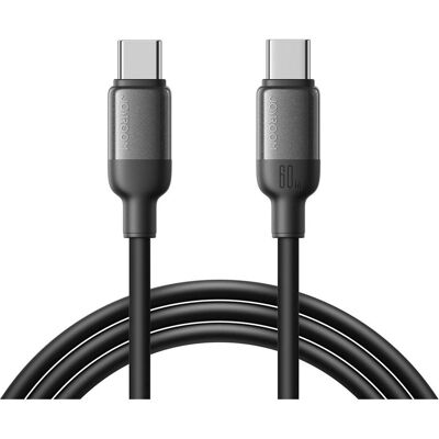Joyroom Joyroom S-A62 Lively Series Fast Charging Cable 30W USB-C to USB-C – Black (1.20 m, 30 W), Câble USB Joyroom Joyroom S-A62 Lively Series Fast Charging Cable 30W USB-C to USB-C – Black (1.20 m, 30 W), Câble USB