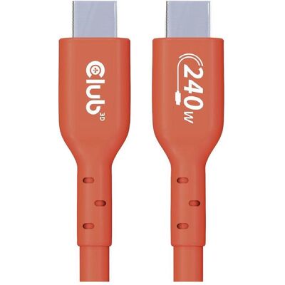Club 3D USB C - USB C (3 m, USB 2.0, 240 W), Câble USB Club 3D USB C - USB C (3 m, USB 2.0, 240 W), Câble USB