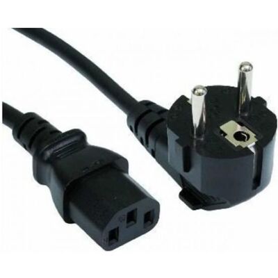 Sbox PC-Schuko Power 6mm 2m PC-POWER-CAB (2 m), Câble d'alimentation, Noir Sbox PC-Schuko Power 6mm 2m PC-POWER-CAB (2 m), Câble d'alimentation, Noir