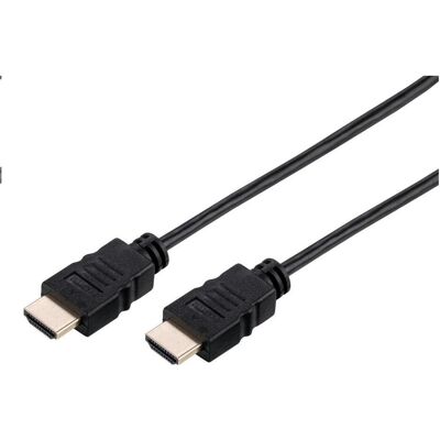 C-Tech Câble HDMI 2.0, 4K@60Hz, M/M, 1m (1 m), Câble vidéo, Noir C-Tech Câble HDMI 2.0, 4K@60Hz, M/M, 1m (1 m), Câble vidéo, Noir