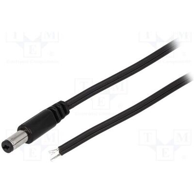 BQ Cable Câble 2 x 0,5 mm², connecteur DC 5,5/1,7 droit, noir, 1,5 m (1.50 m), Câble d'alimentation, Noir BQ Cable Câble 2 x 0,5 mm², connecteur DC 5,5/1,7 droit, noir, 1,5 m (1.50 m), Câble d'alimentation, Noir