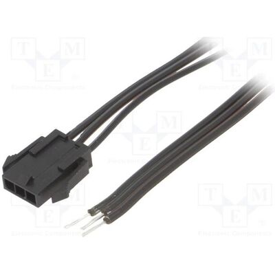 Espe Câble mâle PIN : 3, 0,4 m, 4 A. Isolation : PVC noir-rouge, type TLYp (0.40 m), Câble d'alimentation, Rouge, Noir Espe Câble mâle PIN : 3, 0,4 m, 4 A. Isolation : PVC noir-rouge, type TLYp (0.40 m), Câble d'alimentation, Rouge, Noir
