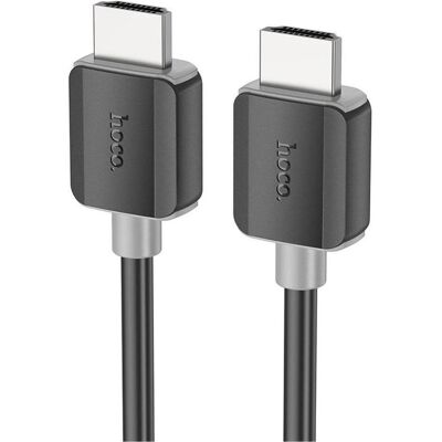 Hoco Cable US08 HDTV 2.0 male-to-male 4K HD data cable(L=1M) Black (1 m), Câble vidéo, Noir Hoco Cable US08 HDTV 2.0 male-to-male 4K HD data cable(L=1M) Black (1 m), Câble vidéo, Noir