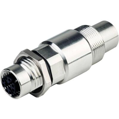 Telegärtner - STX M12x1-M12x1 KU X-kod. Cat.6A - 8 broches - Connecteur Telegärtner - STX M12x1-M12x1 KU X-kod. Cat.6A - 8 broches - Connecteur