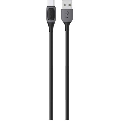 Usams US-SJ596 Type-C 3A Bicolor Charging & Data Cable--Jelly Series 1m (1 m), Câble USB Usams US-SJ596 Type-C 3A Bicolor Charging & Data Cable--Jelly Series 1m (1 m), Câble USB