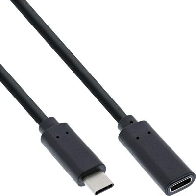 Câble d'extension USB-C 3.2 Gen 2 - 0,5m - Noir Câble d'extension USB-C 3.2 Gen 2 - 0,5m - Noir