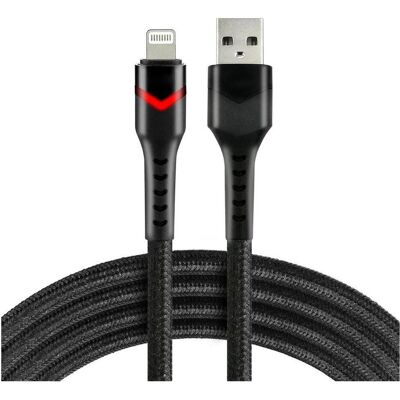 Usams USB-Kabel - iPh 1,0m everActive CBB-1IBR (1 m, USB 3.2 Gen 1), Câble USB Usams USB-Kabel - iPh 1,0m everActive CBB-1IBR (1 m, USB 3.2 Gen 1), Câble USB