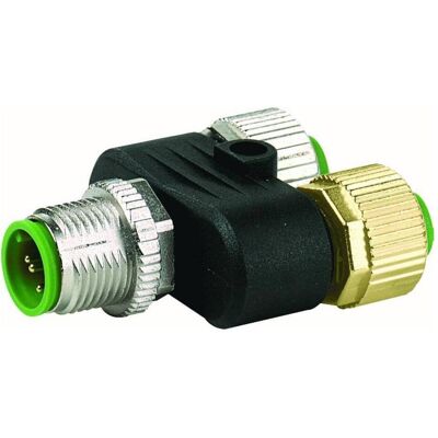 Murr Elektronik Té M12 mâle sur mâle, Câble + prise électronique Murr Elektronik Té M12 mâle sur mâle, Câble + prise électronique