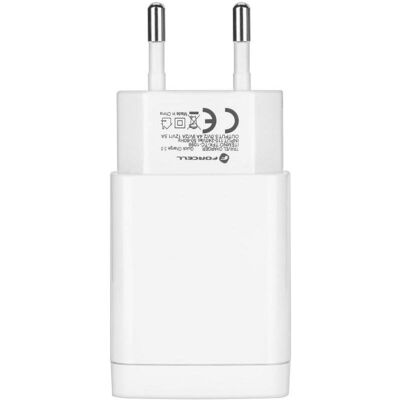 Chargeur de voyage Forcell - 2.4A Charge rapide Type-C Chargeur de voyage Forcell - 2.4A Charge rapide Type-C