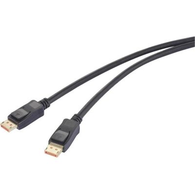 Câble DisplayPort Renkforce - 2m - Noir - 8K UHD Câble DisplayPort Renkforce - 2m - Noir - 8K UHD