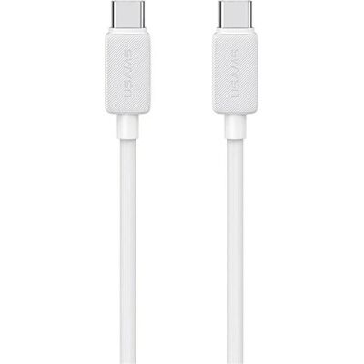 Usams Kabel KY Series US-SJ691 60W USB-C do USB-C 1m biały (1 m, 60 W), Câble USB Usams Kabel KY Series US-SJ691 60W USB-C do USB-C 1m biały (1 m, 60 W), Câble USB