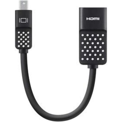 Belkin Mini DP zu (HDMI, Mini DP, 12.70 cm), Adaptateur données + vidéo, Noir Belkin Mini DP zu (HDMI, Mini DP, 12.70 cm), Adaptateur données + vidéo, Noir