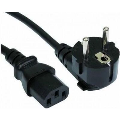 Sbox PC-Schuko Power 6mm 2m PC-POWER-CAB (2 m), Câble d'alimentation, Noir Sbox PC-Schuko Power 6mm 2m PC-POWER-CAB (2 m), Câble d'alimentation, Noir